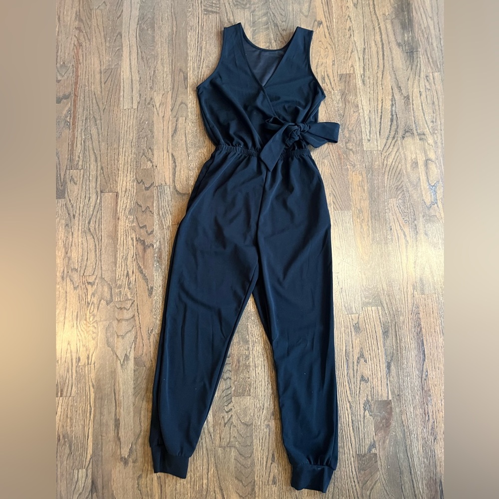 Black jumpsuit
